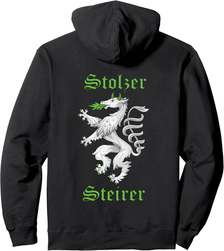 Stolzer Steirer Steiermark Steirischer Panther Steirer Bua Pullover Hoodie