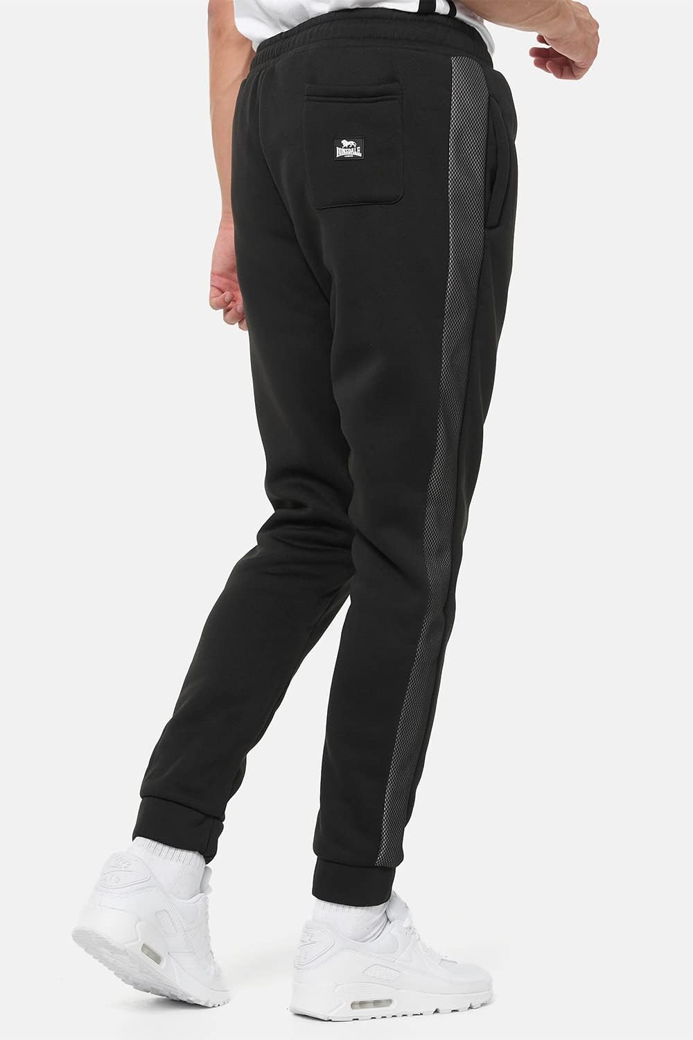 Lonsdale Herren Cramond Dress Pants 3XL Black/Grey, 3XL Black/Grey