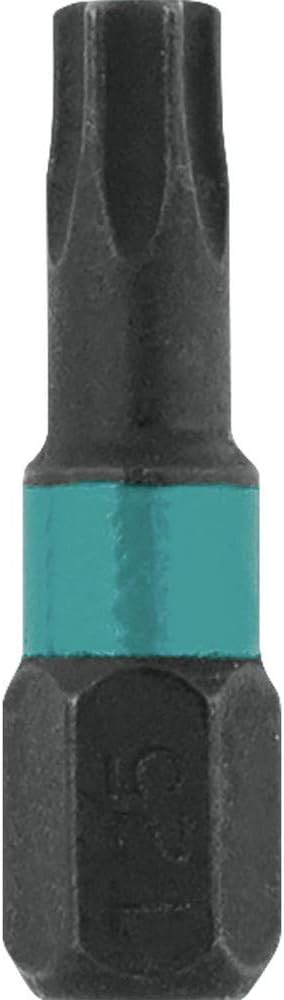 Makita ImpactX T10 Torx 1 ″ Einsatz Bit, A-96578 0 wattsW, 0 voltsV, 2-Pack T25