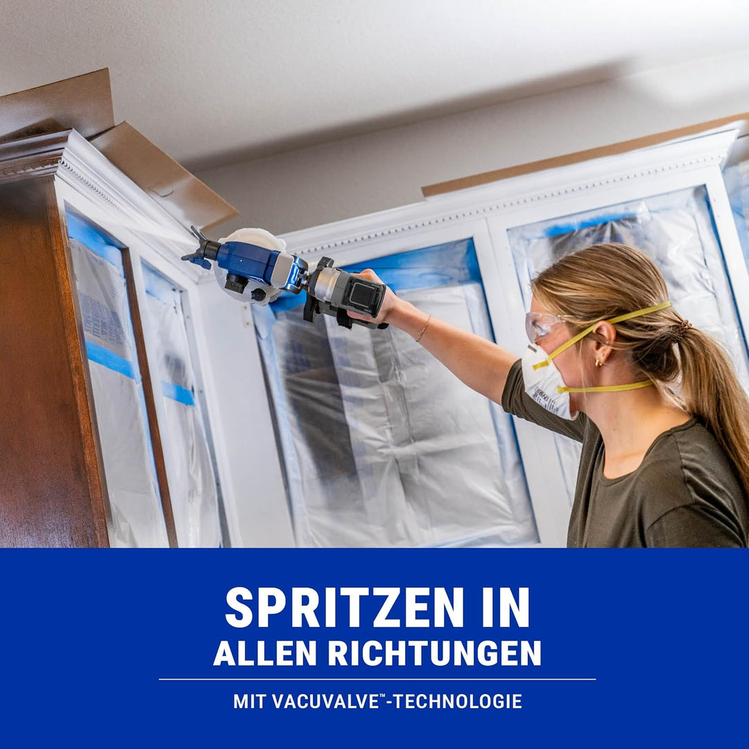 Magnum by GRACO 26D361 TrueCoat 360 Cordless Connect, Handheld Cordless Airless-Farbsprüher, Bohrspr