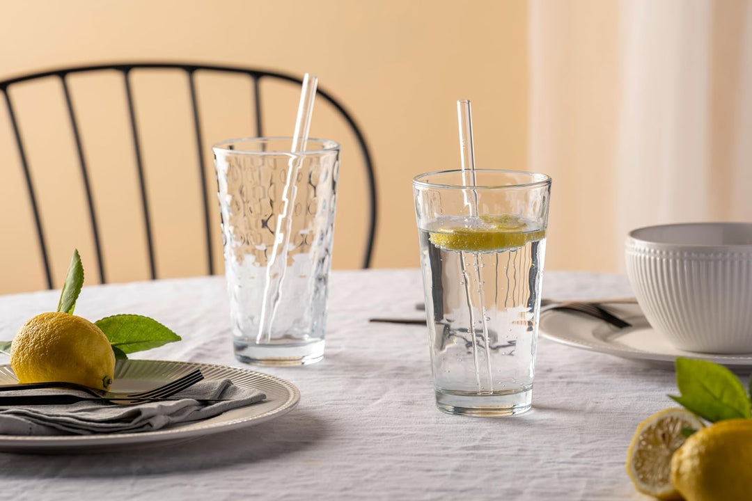 LEONARDO HOME Trinkglas OPTIC 4er-Set 540 ml, 012548, Glas, 540 milliliters