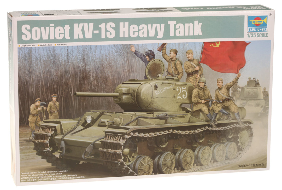 Trumpeter 1566 Modellbausatz Soviet KV-1S Heavy Tank