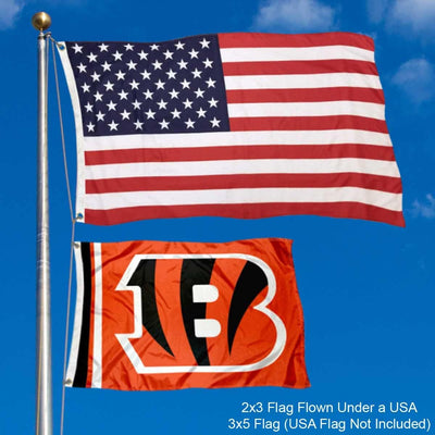 Cincinnati Bengals 2 x 3 Füsse Flagge