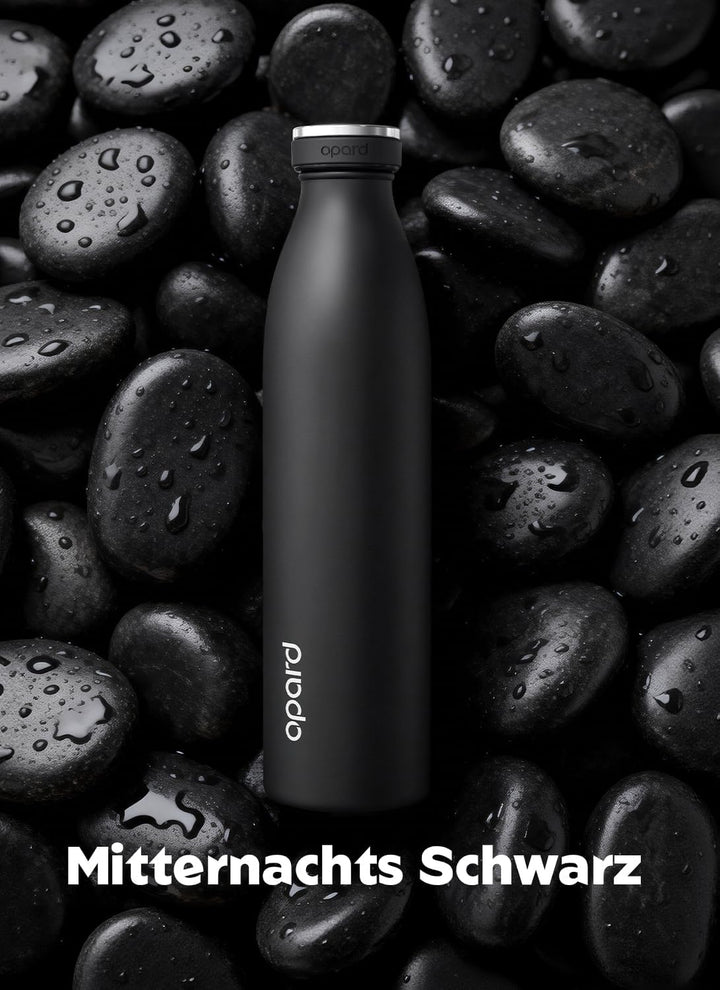 Opard Grip Thermosflasche 750ml, 36h Kalt & 12h Heiss Trinkflasche Edelstahl, Trinkflasche Kohlensäu