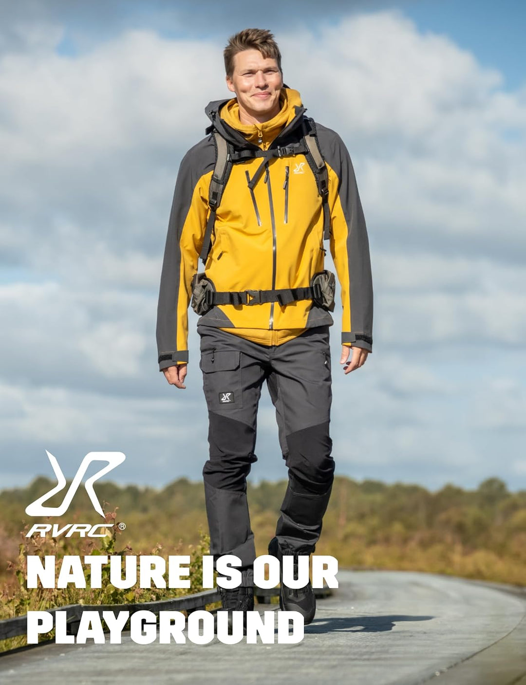 RevolutionRace Herren Nordwand Pants, Hose zum Wandern und für viele Outdoor-Aktivitäten S Anthracit