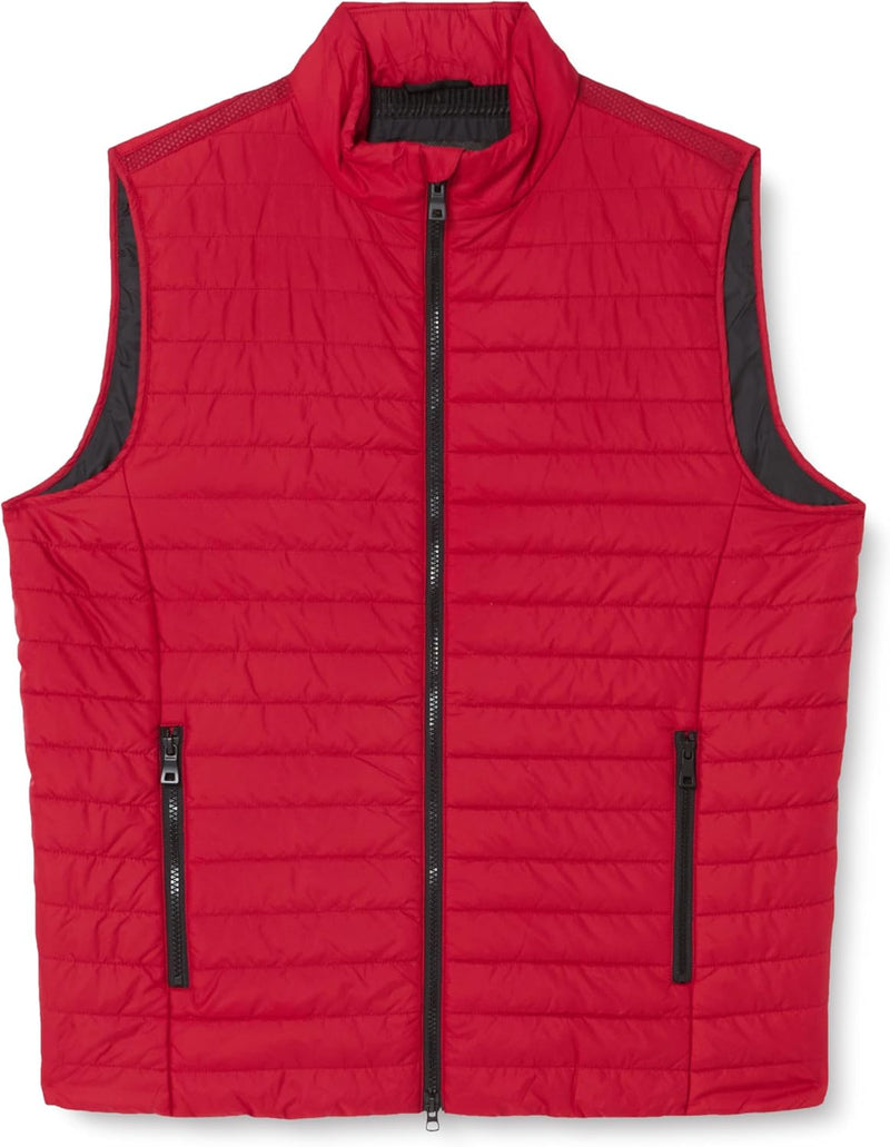 Geox Herren M Wilmer Jacket, 48 RED DAHLIA