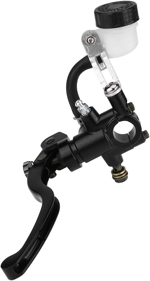 EVGATSAUTO Motorrad Kupplungshebel lang, 22 mm 7/8" Universal Universell verkleidung bremshebel Moto
