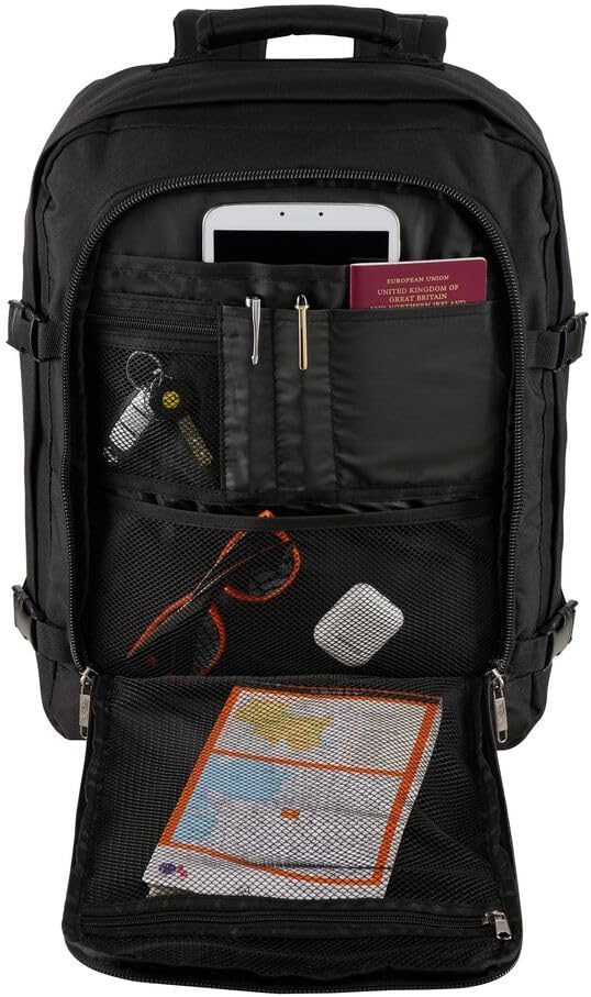 Cabin Max Metz Handgepäck Rucksack 45x36x20, Reiserucksack, Rucksack Flugzeug, Travel Backpack für C