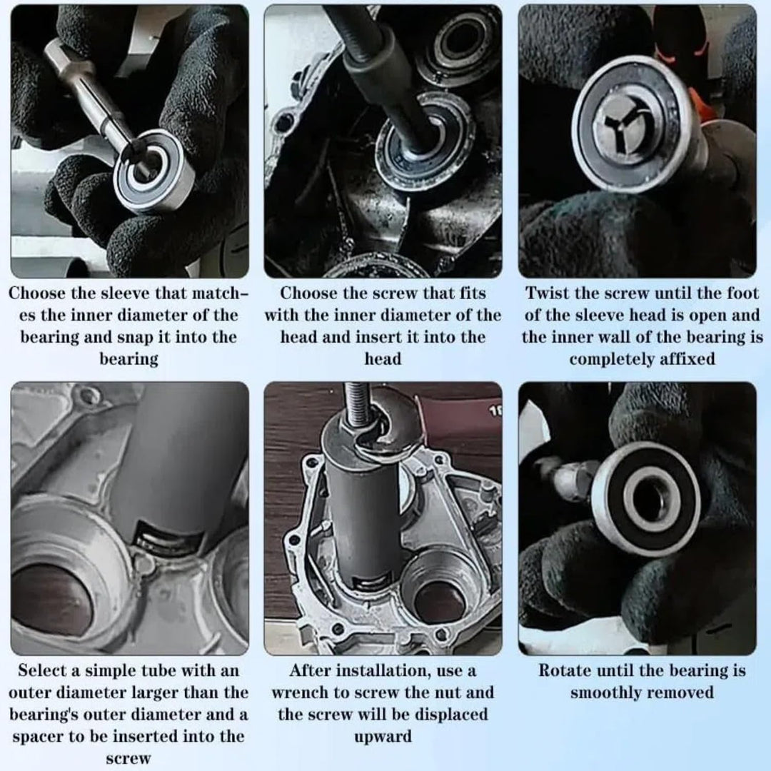 9-23mm Motorrad Lagerabzieher Innen Radlager Abzieher Motorrad Innenlager Abzieher Set 5 Grössen off