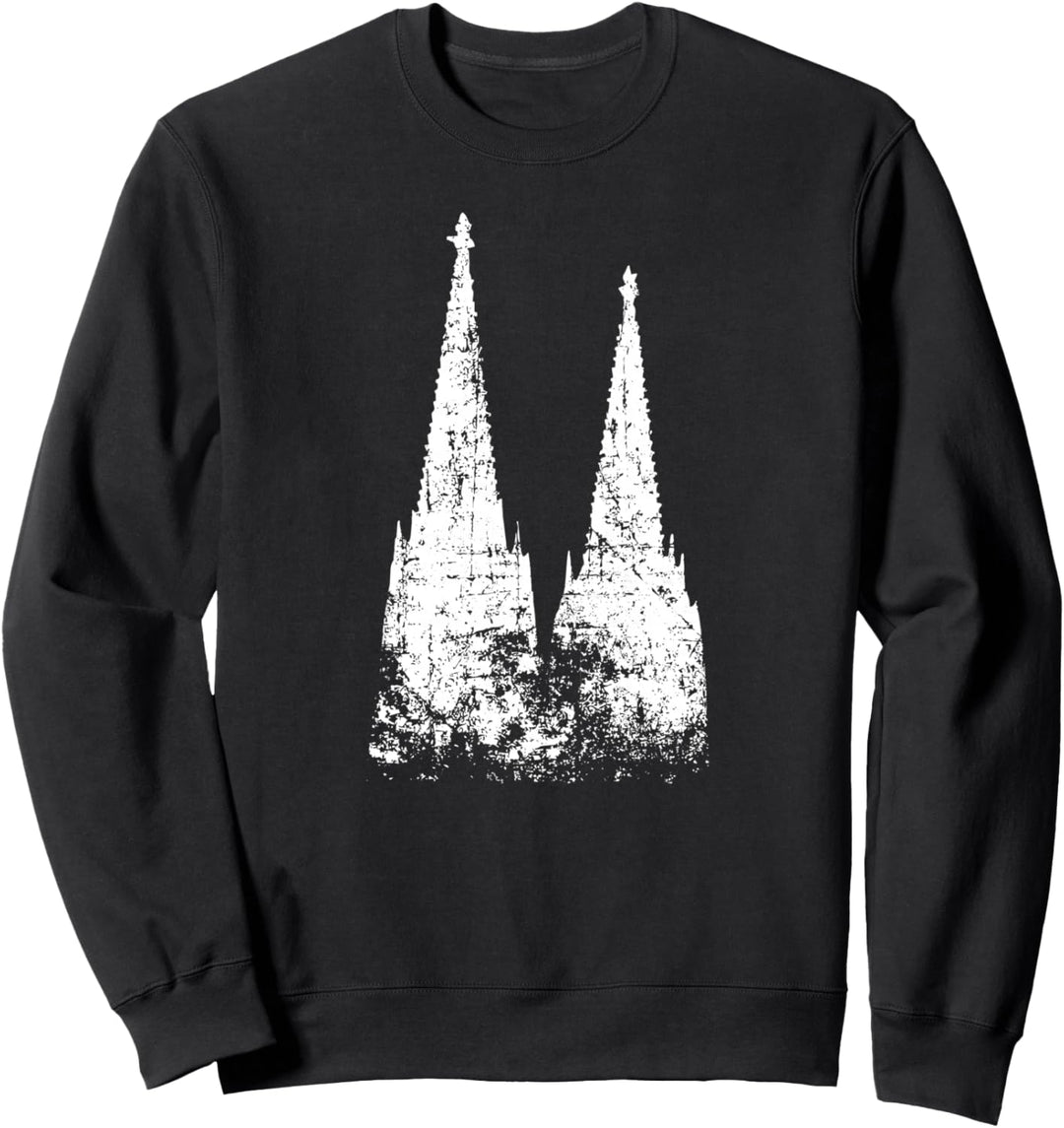Ein Dom für Kölner (Vintage Weiss) Köln Sweatshirt