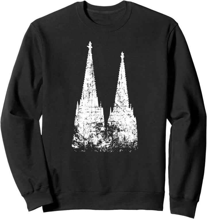 Ein Dom für Kölner (Vintage Weiss) Köln Sweatshirt