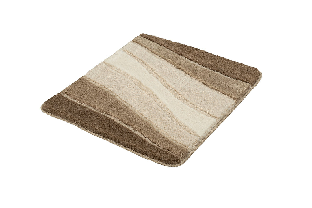 Meusch 2322271331 Badteppich Ocean, 55 x 65 cm, taupe 55 x 65 cm Taupe, 55 x 65 cm Taupe