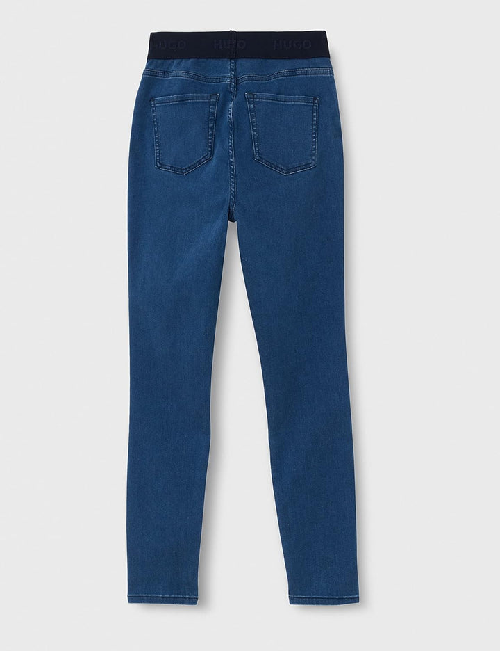 HUGO Damen 931 Pants, Medium Blue425, 28W / 32L EU