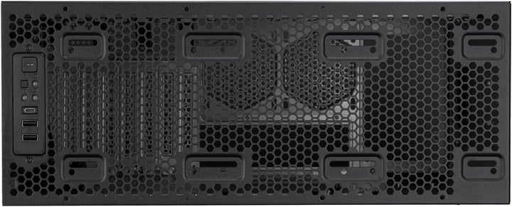 Silverstone Technology RM4A - 4U Rackmount-Servergehäuse mit erweiterter 360-mm-Radiator-Kompatibili