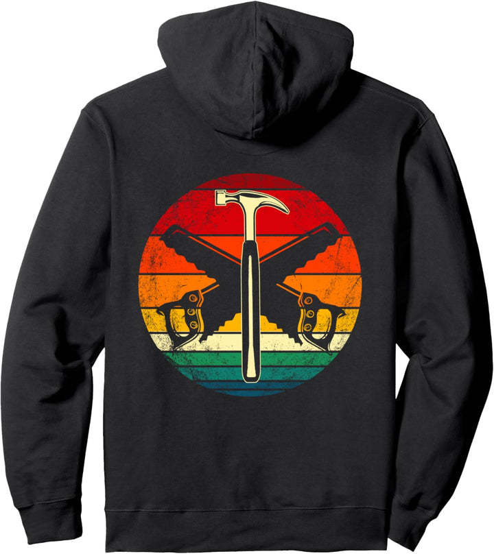Zimmermann Geschenke Design auf der Rückseite der Kleidung Pullover Hoodie