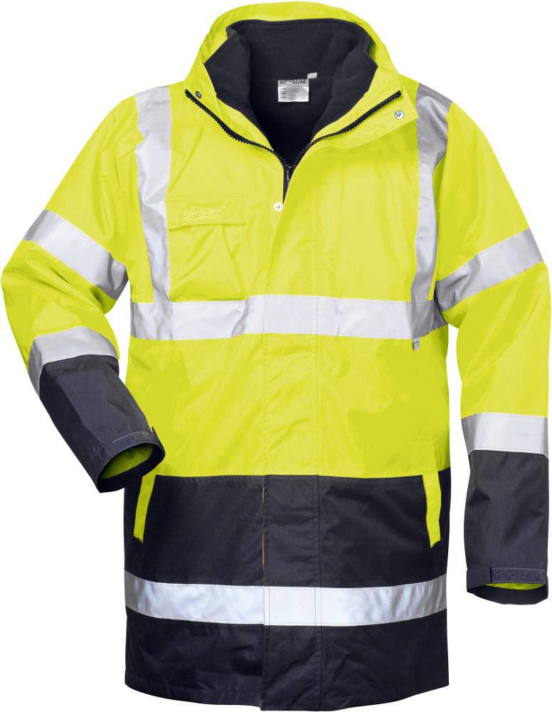 Safestyle Warnschutz-Parka "Spencer", 1 Stück, Grösse XL, gelb/marine, 23548-XL, XL