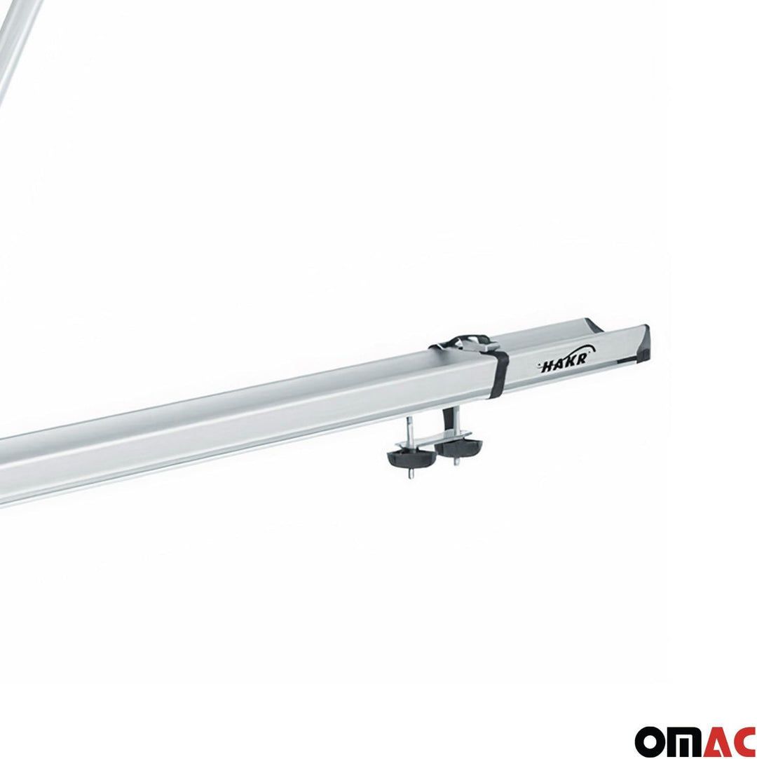 Fahrradträger Dachfahrradträger bis 15kg Fahrradhalter Aluminium Fahrräder 15 kg / 1tlg Silber, 15 k
