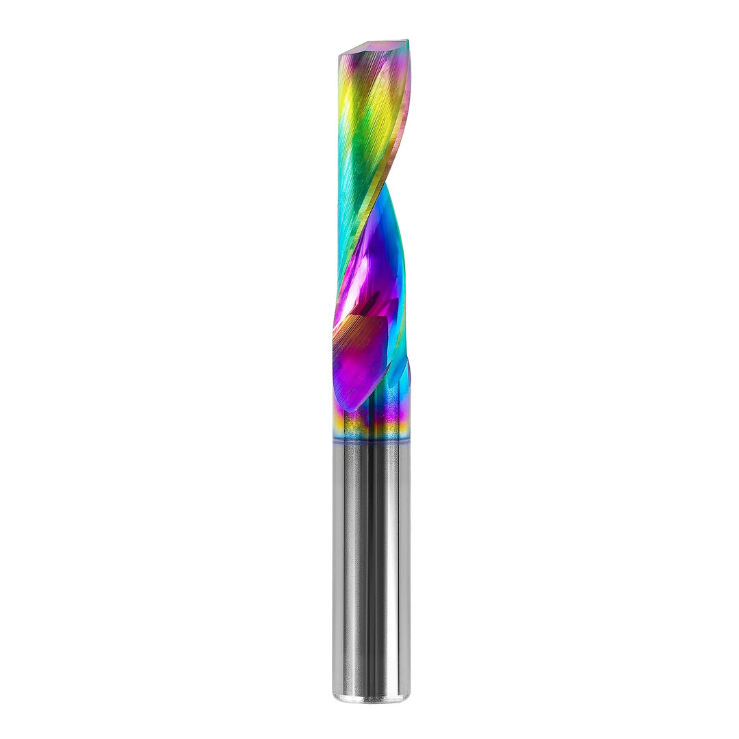 SpeTool Alu Fräser 6mm Schaft VHM Fräser Schaftfräser Fräser Aluminium 22mm Schnittlänge Einschneide