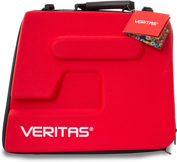 VERITAS 1225 Nähmaschine, Eva-Schaum, Rot, 44 x 40 x 21,5 cm