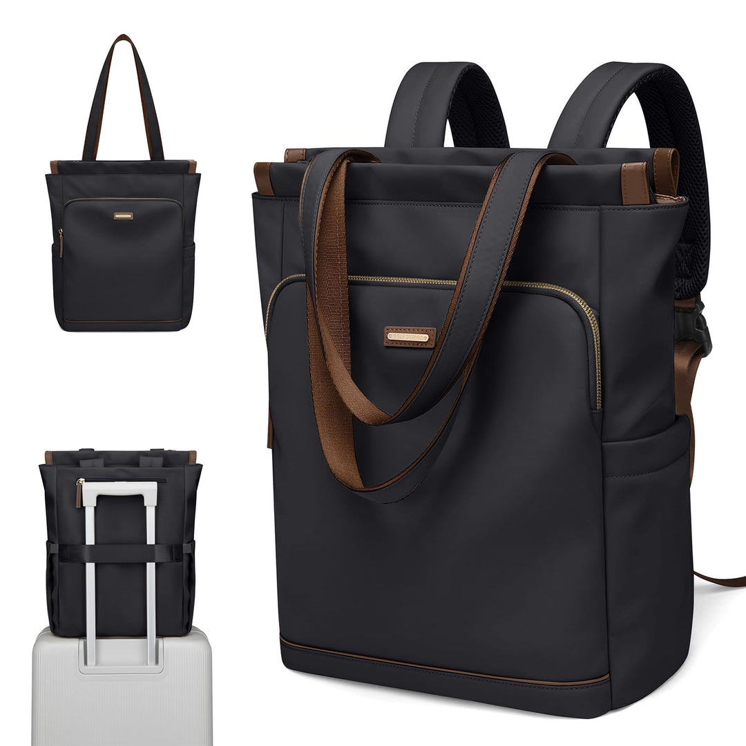 GOLF SUPAGS Convertible Laptop-Rucksack für Frauen Casual Daypack Notebook Tote Bag für Arbeit Hochs