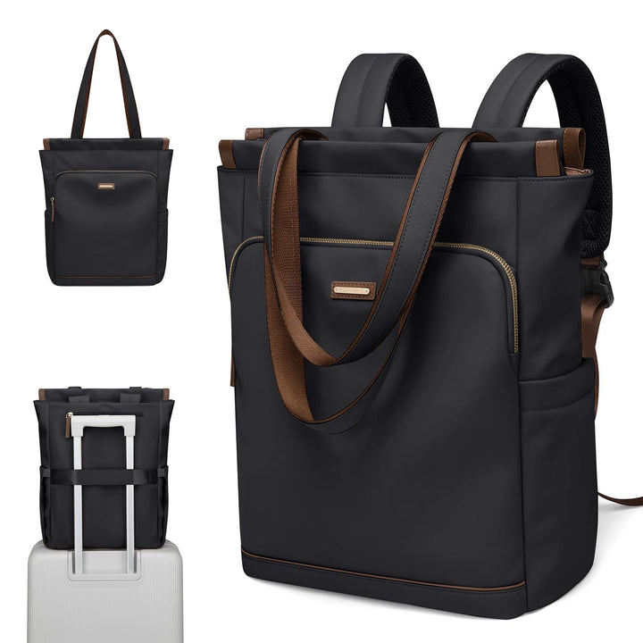 GOLF SUPAGS Convertible Laptop-Rucksack für Frauen Casual Daypack Notebook Tote Bag für Arbeit Hochs