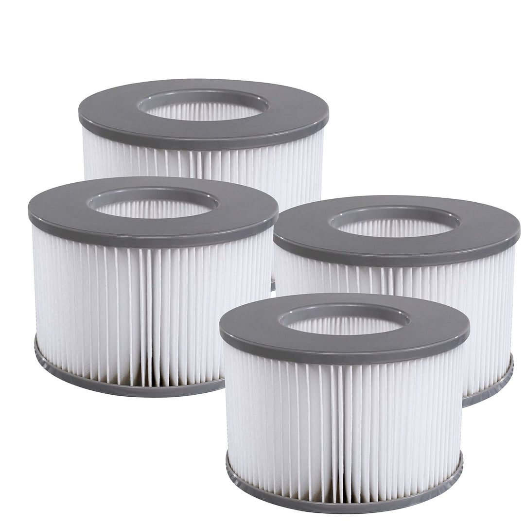 Miweba Original MSpa Whirlpool Ersatz Filter - Filterkartusche 4er Pack- Für aufblasbare Pools - Mod