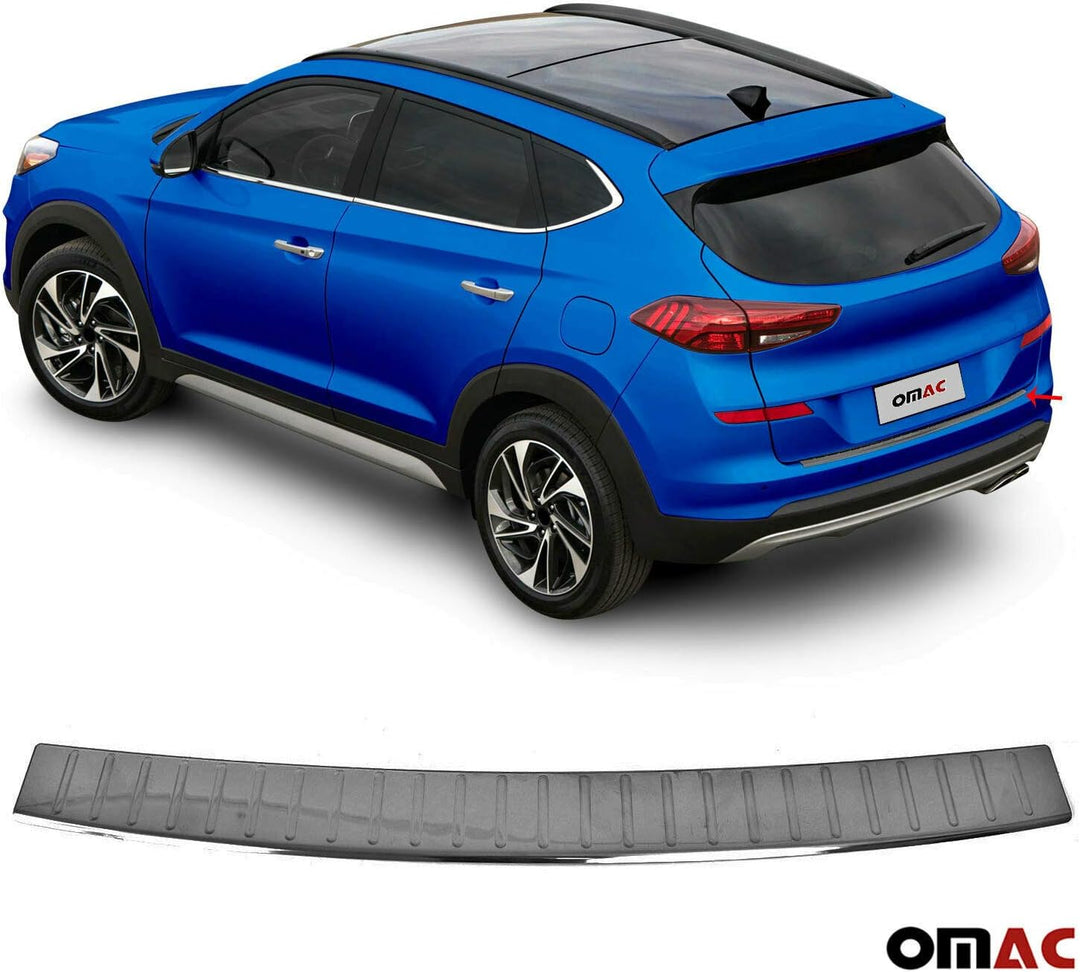 OMAC Ladekantenschutz Stossstangenschutz Heckstossstange kompatibel mit Peugeot 3008 II 2016-2020 |