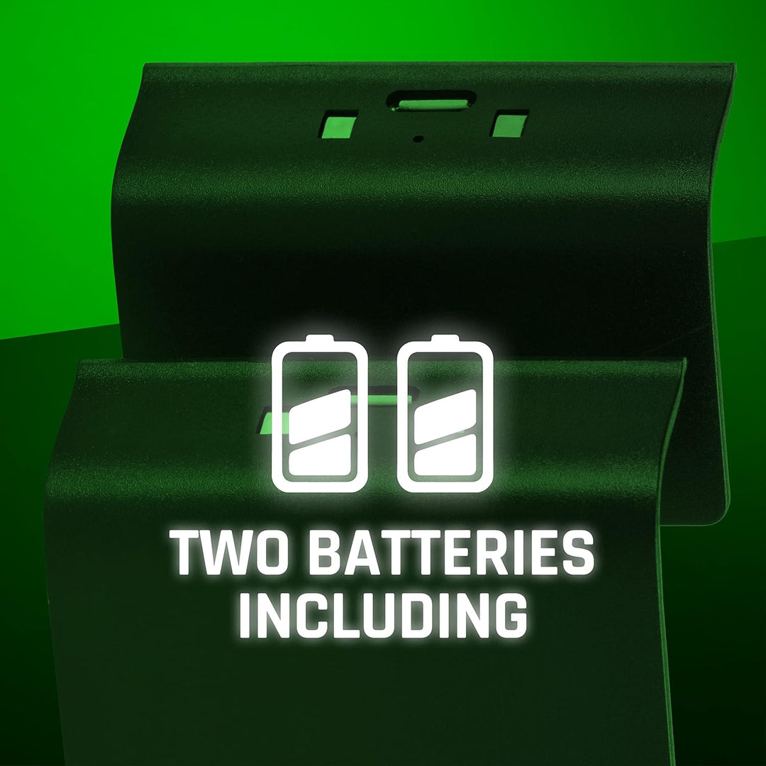 snakebyte Xbox One CHARGE:TOWER PRO - Games Tower mit Ladestationen für 2 Xbox One 4 Controller, 2 U