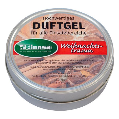 Finnsa Hochwertige Duftgeldosen 80 g, Weihnachtstraum