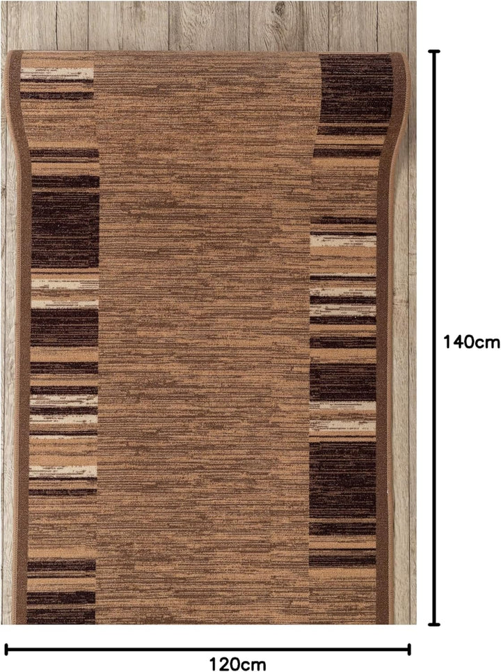 Modernen Preiswert Antirutsch Läufer Adagio beige, Anti Rutsch Teppich rutschfest Brücke Meterware R