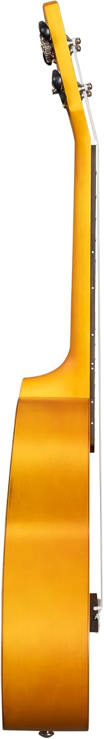 Concert Ukulele Linden Yellow Set (incl. Bag, 3 Picks, Book, Tuner)