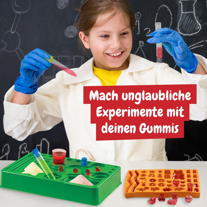 Science4you Gummibärchen-Labor – Gummibärchen selber Machen & Fruchtgummi Labor 19 Verschiedenen For