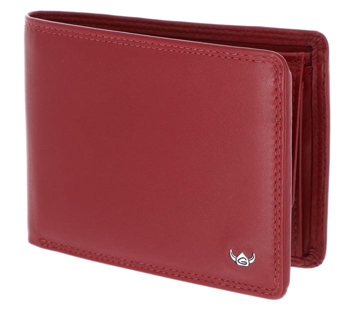 Golden Head Polo - Geldbörse 8cc 12 cm RFID rot