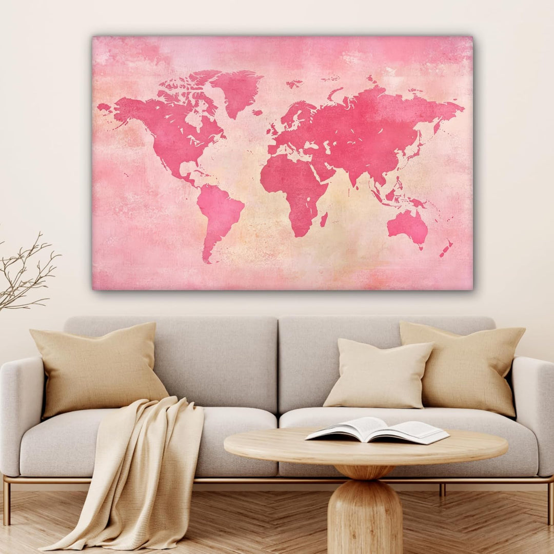 MuchoWow© Leinwandbild Gross 120x80 cm XXL Dekoration Wohnzimmer Bilder Pictures Wall Decoration Liv