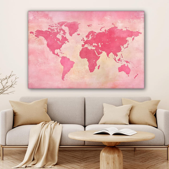 MuchoWow© Leinwandbild Gross 120x80 cm XXL Dekoration Wohnzimmer Bilder Pictures Wall Decoration Liv