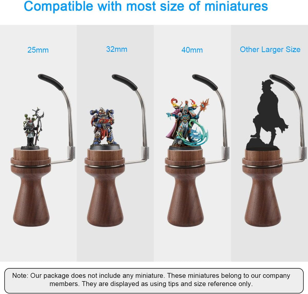 Jucoci Gemälde Griff für Mini-Statuen Gemälde Griff Kompatibel mit Warhammer, DND, Skalierungsmodell