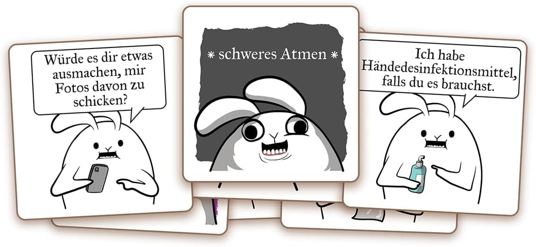 Exploding Kittens, Horrible Therapist, Partyspiel, Kartenspiel, 3-8 Spieler, ab 18+ Jahren, 15 Minut