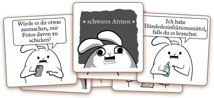 Exploding Kittens, Horrible Therapist, Partyspiel, Kartenspiel, 3-8 Spieler, ab 18+ Jahren, 15 Minut