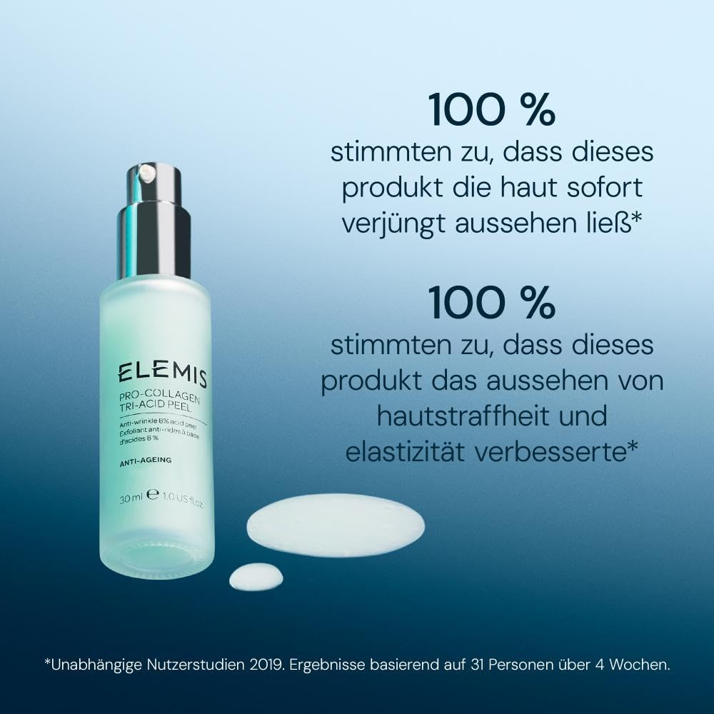 Elemis Pro-Collagen Tri-Acid Peeling 30ml, frisch
