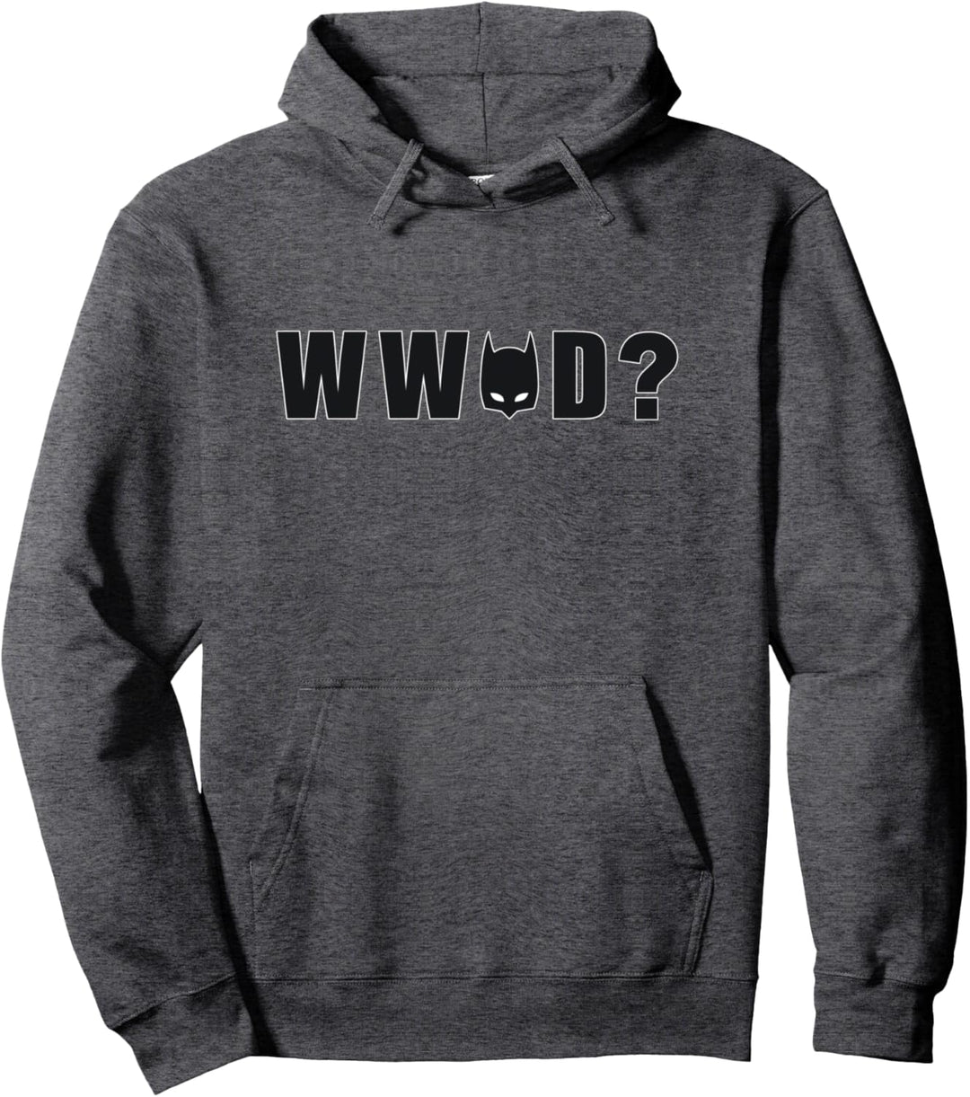 Batman WWBD Mask Pullover Hoodie