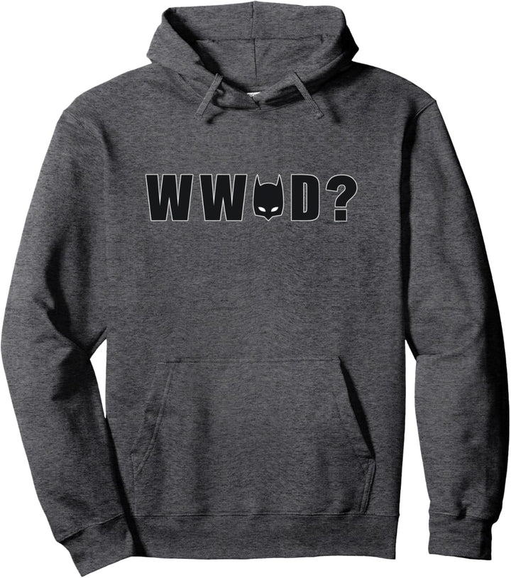 Batman WWBD Mask Pullover Hoodie