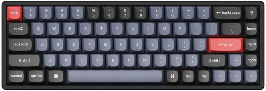 Keychron K6 Pro QMK/VIA Kabellose Mechanische Tastatur, Bluetooth/USB-C, programmierbare Tastatur, H