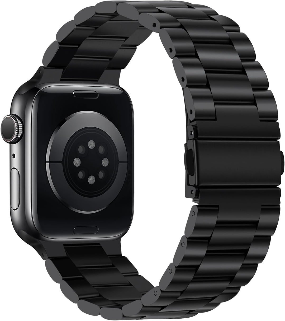 Tasikar Armband Kompatibel mit Apple Watch Armband 41mm 40mm 38mm Prämie Edelstahl Metall Ersatz Arm