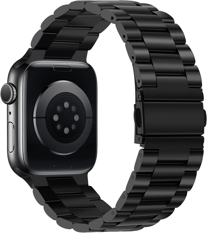 Tasikar Armband Kompatibel mit Apple Watch Armband 41mm 40mm 38mm Prämie Edelstahl Metall Ersatz Arm