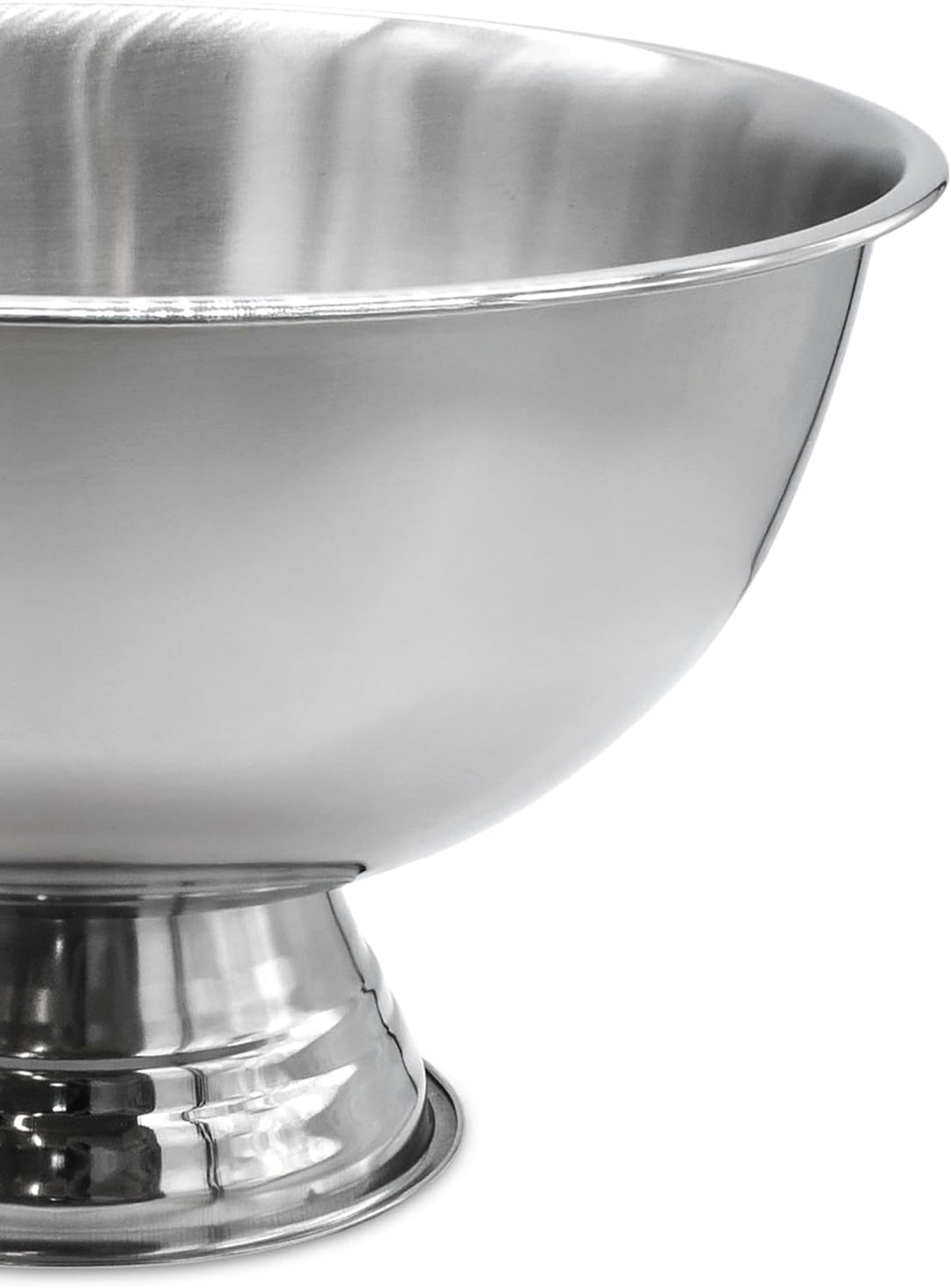 Spetebo Edelstahl Champagnerschale im edlen Design - 40 cm - Sektkühler für bis zu 6 Flaschen - Getr