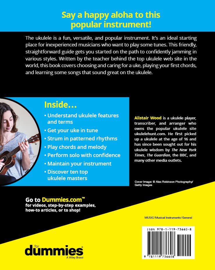 Ukulele For Dummies, Taschenbuch