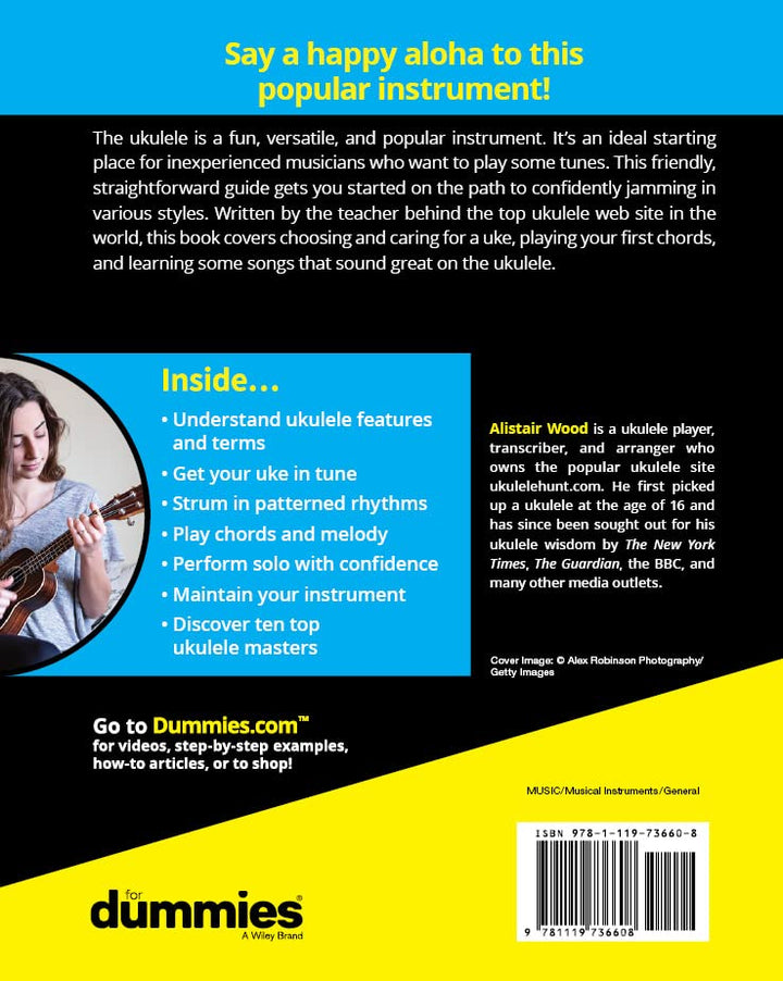 Ukulele For Dummies, Taschenbuch