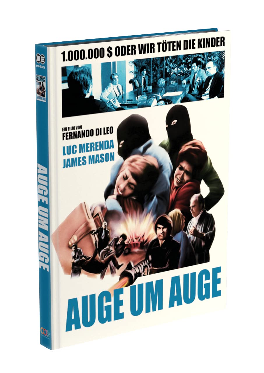 AUGE UM AUGE - 2-Disc Mediabook Cover C (Blu-ray + DVD) Limited 333 Edition – Uncut, Blu-ray
