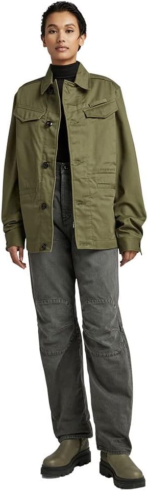 G-STAR RAW Herren Worker Overshirts XS Grün (Shadow Olive D21445-c900-b230), XS Grün (Shadow Olive D