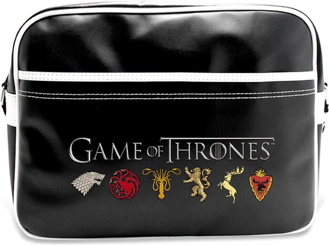 ABYSTYLE - GAME OF THRONES - Messenger Bag - Emblem (48 x 28 x 18 cm) Mehrfarbig, Mehrfarbig